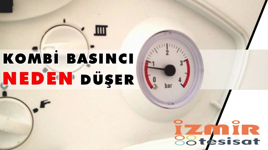 kombi basıncı neden düşer